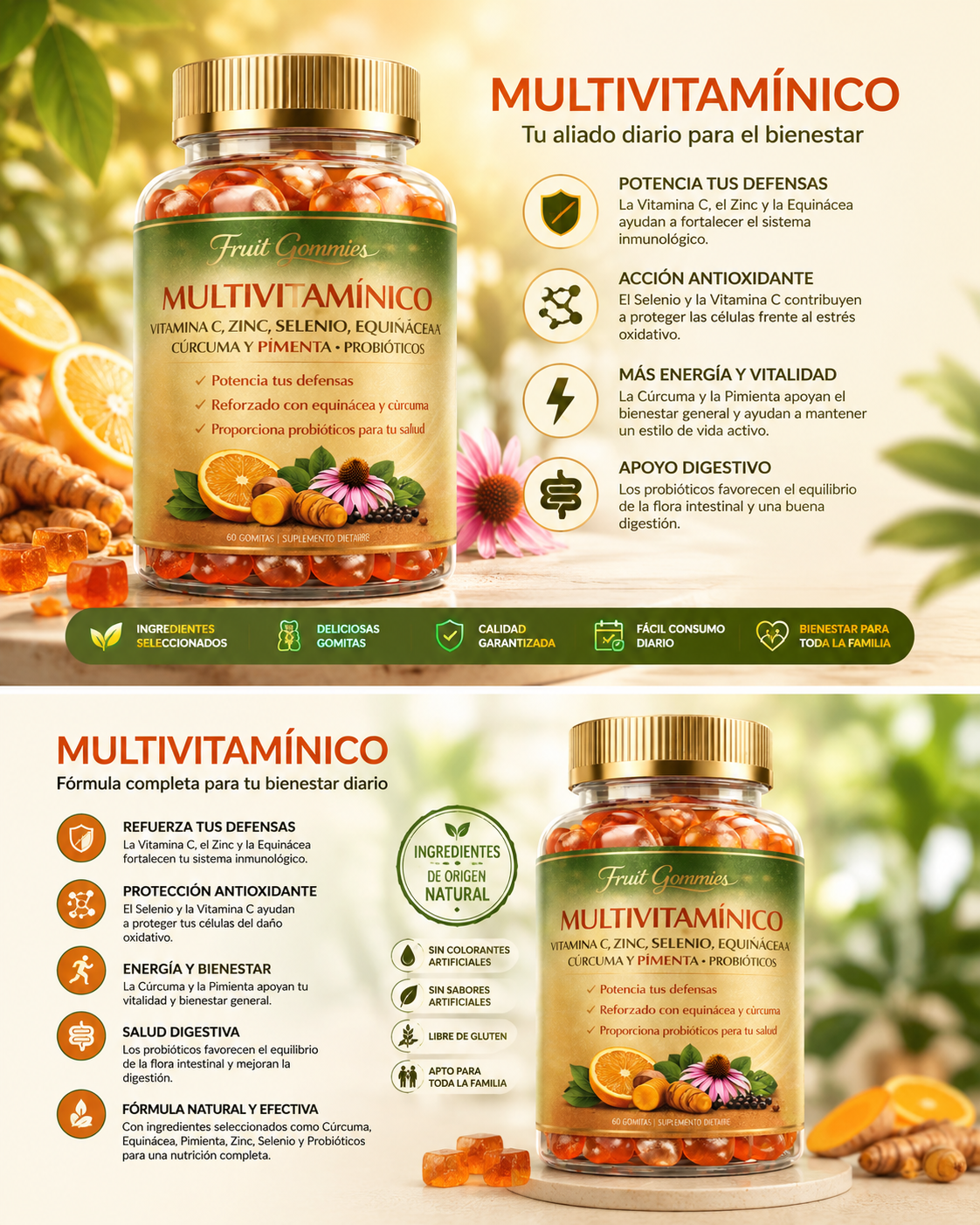 Gomitas Multivitaminico